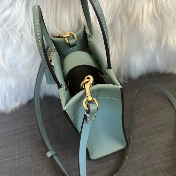 NWT COACH MINI CASHIN TOTE CROSSBODY HANDBAGPURSE